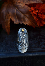 Zombie Graveyard Ring - Citrine - Size 7.5