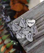 Pre-Order! Limited Edition! Halloween Candy Conversation Heart - Chain is included