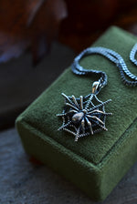 Only 2 Available! Widow Weaver Necklace -  18" Chain Included