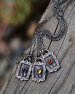 Sweet Tooth Molar Necklace - Choose Your Stone