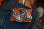 Memento Mori Candy Corn Necklace - Choose Your Chain Style