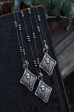 Sterling Silver Thistle Necklace - Chain Included