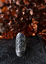 Haunted House Ring - Amethyst - Will fit like a size 5.5