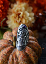 Haunted House Ring - Amethyst - Will fit like a size 5.5