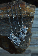 Sterling Silver Thistle Necklace - Chain Included