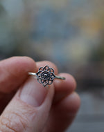 Mandala Ring - Sterling Silver - Only Sizes 5, 6 and 7 Are Left!