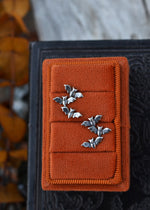 Cauldron of Bats Stud Earrings - Sterling Silver