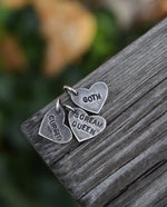 Pre-Order! Limited Edition! Halloween Candy Conversation Heart - Chain is included