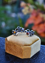 Pre-Order! Save the Bees Honeycomb Ring - Sterling Silver - Choose Your Stone and Your Size