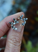 Cauldron of Bats Stud Earrings - Sterling Silver