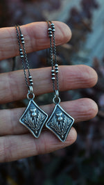 Sterling Silver Thistle Necklace - Chain Included