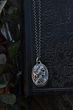 Skull Cameo - Sterling Silver - Cable Chain Included in Your Desired Length