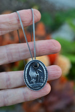 Not Today Reaper - Black Onyx - 18" Chain Included