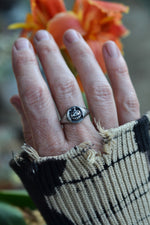 Bat-O-Lantern Ring - Sterling Silver - Pre-Order in your Size!