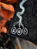 Ghostie Charm Necklace - Sterling Silver - 18" Chain Included