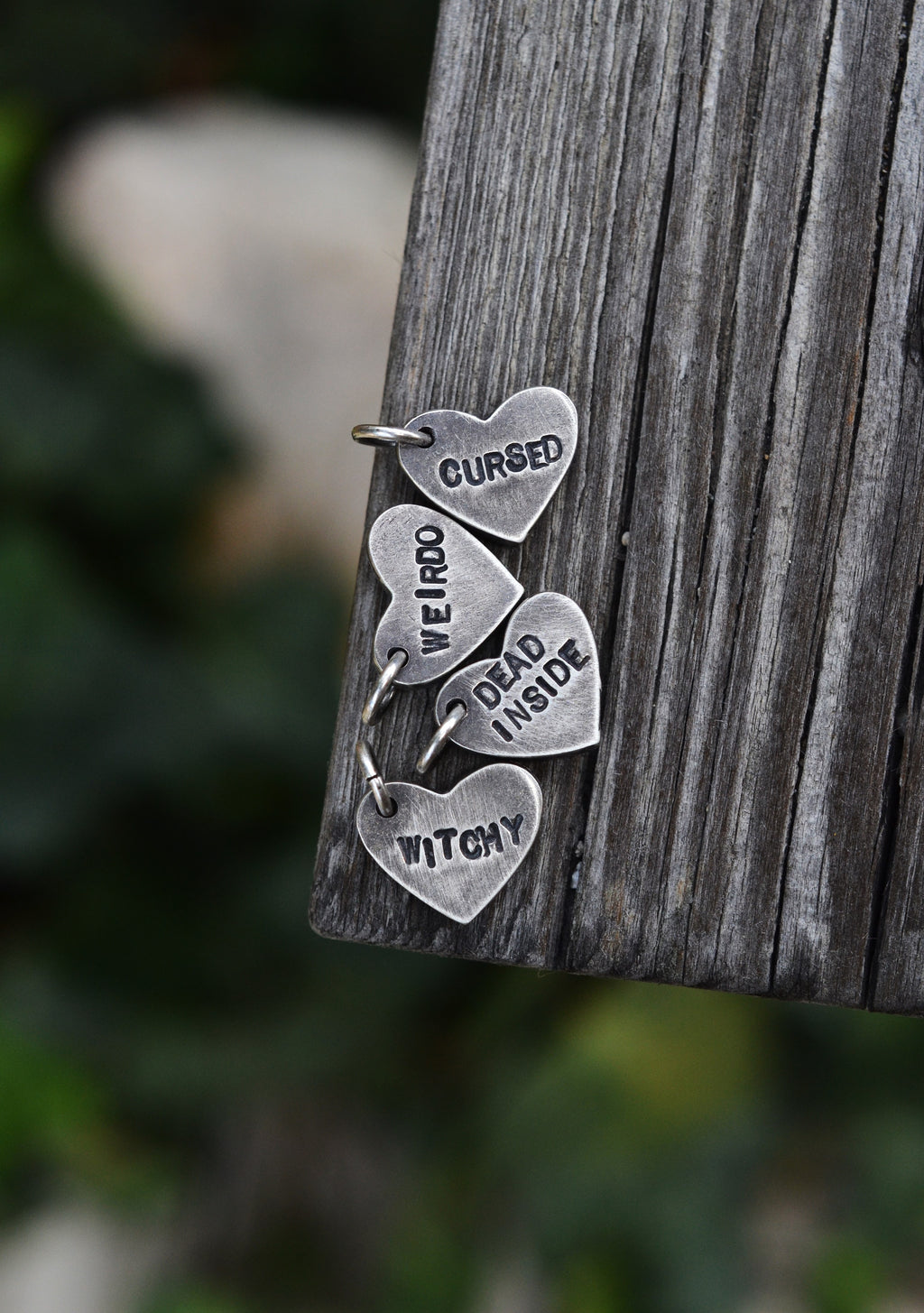 Pre-Order! Limited Edition! Halloween Candy Conversation Heart - Chain is included