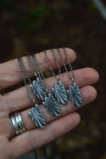 Spooky Spectre Charm Necklace - Sterling Silver - Ball Chain Included