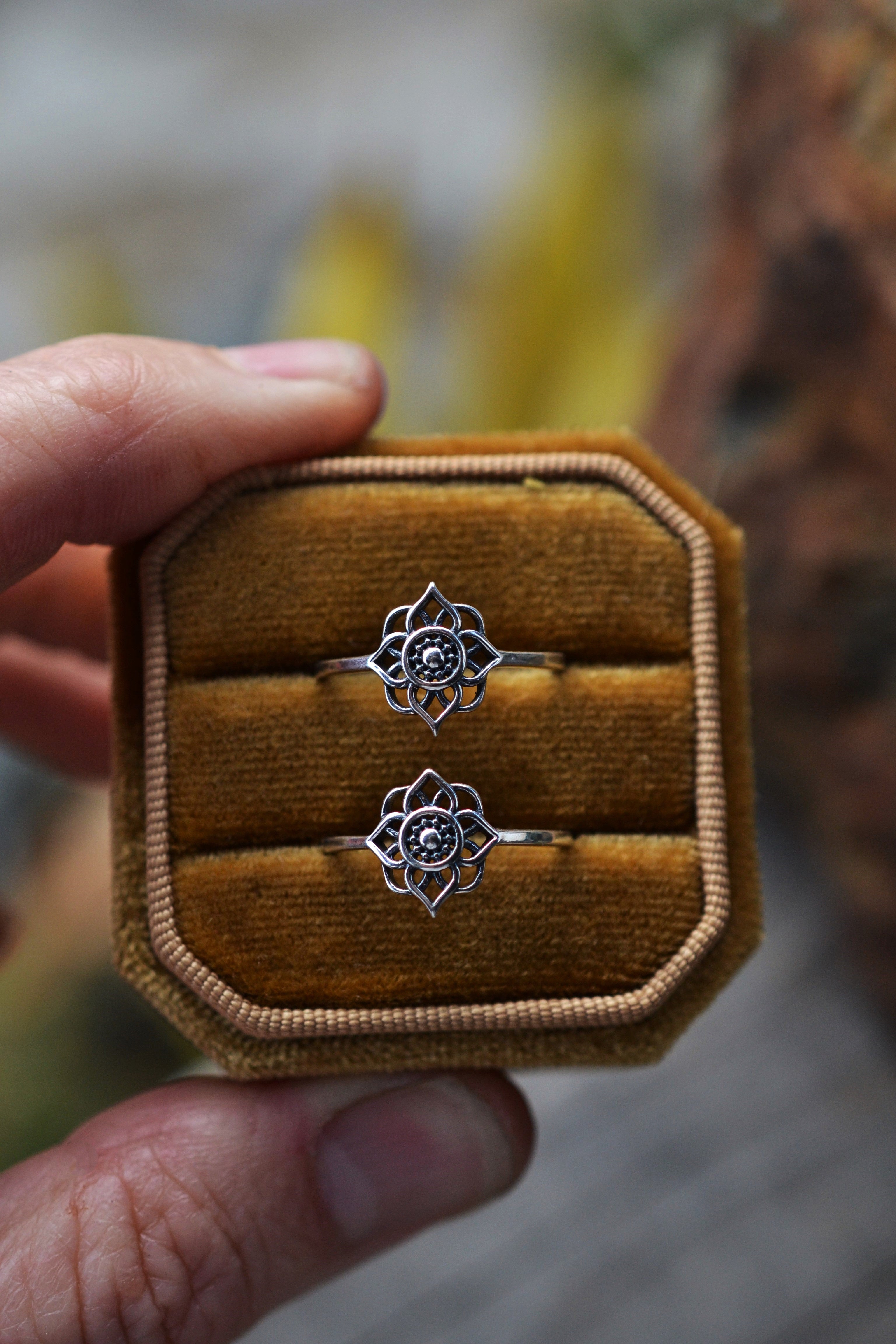 Mandala Ring - Sterling Silver - Only Sizes 5 and 7 Are Left!