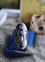 2 Shark Saddle Ring - Will fit like a Size 9