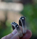 Pre-Order! Bubbles Ring  - Sterling Silver - Choose Your Size and Your Design!