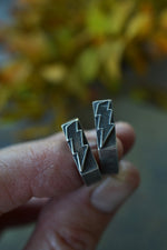 Lightning Bolt Ring  - Sterling Silver