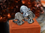 Made to Order Halloween Skull and Bones Ring - No Embellishments