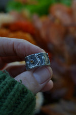 TWD - Walking Dead Zombie Graveyard Ring - Size 8 - Citrine