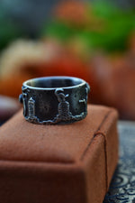 TWD - Walking Dead Zombie Graveyard Ring - Size 8 - Citrine