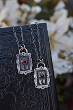 Sweet Tooth Molar Cameo - Garnet
