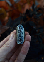 "Boo" Ring - Black Onyx - Size 6