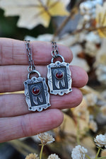 Sweet Tooth Molar Cameo - Garnet