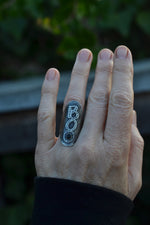 "Boo" Ring - Black Onyx - Size 6