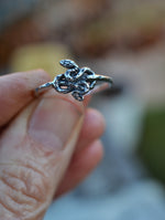 SALE! Celestial Snake Ring - Sterling Silver - Only Size 6 is left!