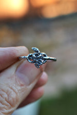 SALE! Celestial Snake Ring - Sterling Silver - Only Size 6 is left!