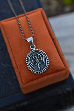 Gothic Bat Necklace -  18" Chain Included