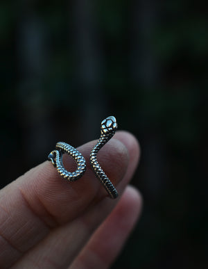 Year of the Snake Ring - Slightly Adjustable