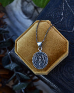 Gothic Bat Necklace -  18" Chain Included