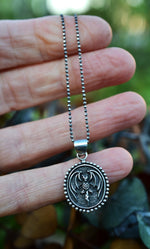 Gothic Bat Necklace -  18" Chain Included