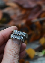 Lightning Bolt Ring  - Sterling Silver - LIMITED Sizes