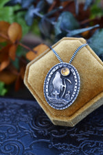 Not Today Reaper - Citrine - 18" Chain Included
