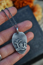 Memento Mori Candy Corn Necklace - Choose Your Chain Style