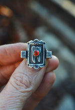 Sweet Tooth Cathedral Ring - Choose Your Size and Gemstone