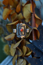 Sweet Tooth Cathedral Ring - Choose Your Size and Gemstone