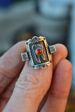 Sweet Tooth Cathedral Ring - Choose Your Size and Gemstone