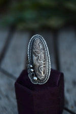 Metamorphosis Ring - Crazy Lace Agate - Size 9.75-10