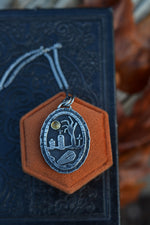 Zombie Graveyard Necklace - Citrine - 18" Chain Included