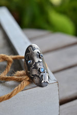Honu Family - Sea Turtles Saddle Ring - Will fit like a Size 6