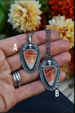 Memento Mori Candy Corn Necklace - Choose Your Chain Style