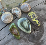 PRE-ORDER - Triple Layer Evergreen Pendant - Choose Your Stone - Chain Included