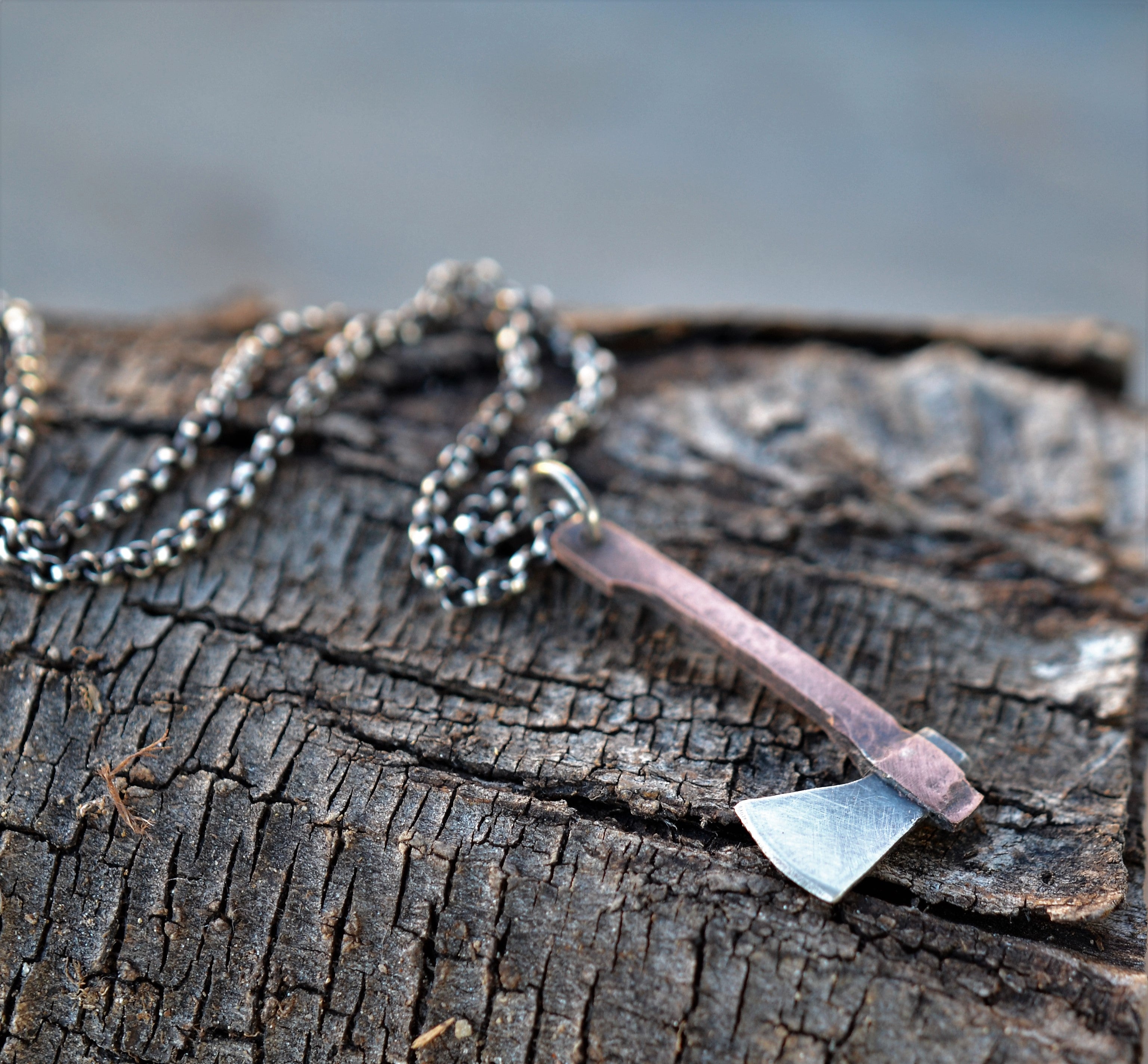 The Lizzie - Mini Axe Charm  -  NO CHAIN
